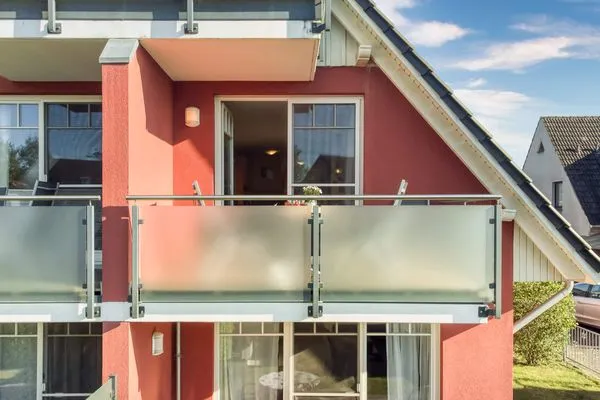 Blick auf den Balkon Kavelweg 9 Kavelweg 9 Whg 3 - Kavelkoje