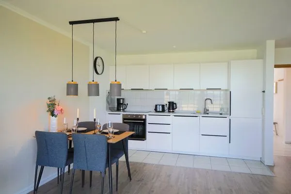   Moderne Ferienwohnung N°9 Stexwig mit Panorama Schleiblick