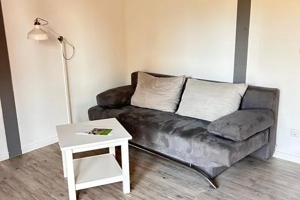 Wohnzimmer  Ferienwohnung Deichbude Pellworm