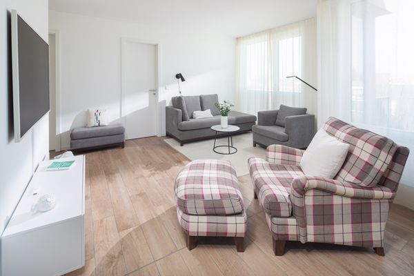  Penthouse NorderNice Norderney-Stadt - Wohnzimmer