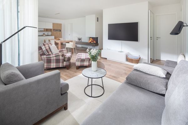  Penthouse NorderNice Norderney-Stadt - Wohnzimmer