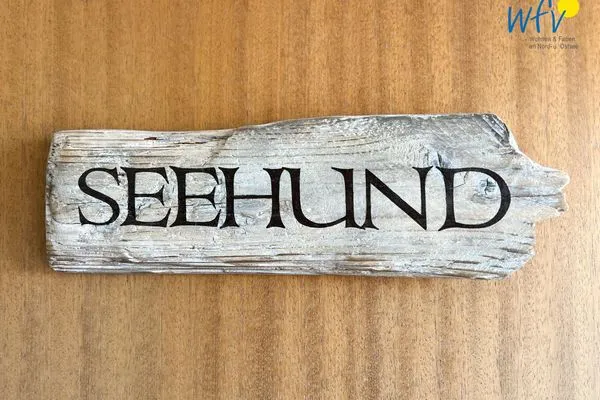 Dekoratives Detail Apartmenthaus Roberta Ferienwohnung Seehund