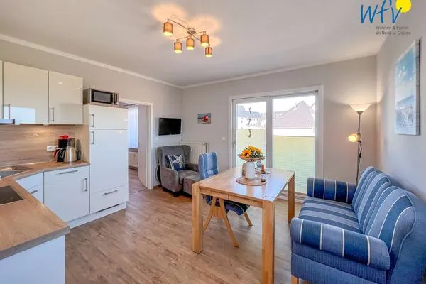 Küche / Küchenzeile Apartmenthaus Roberta Ferienwohnung Seehund