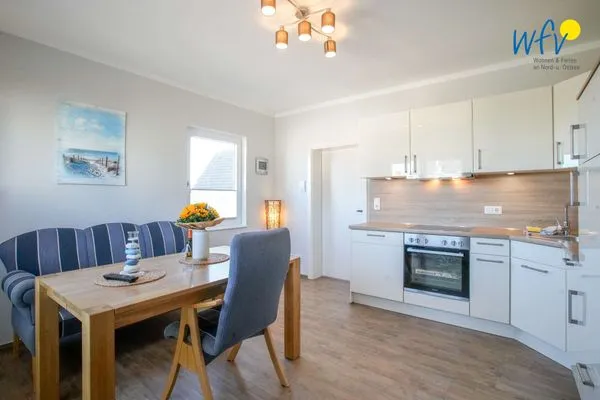 Küche / Küchenzeile Apartmenthaus Roberta Ferienwohnung Seehund