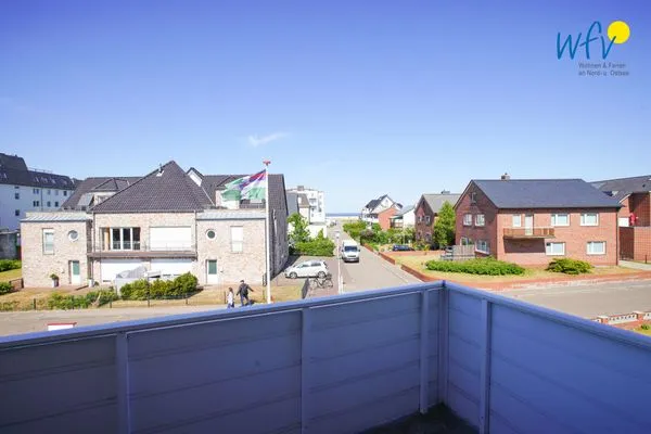 Balkon Apartmenthaus Roberta Ferienwohnung Seehund