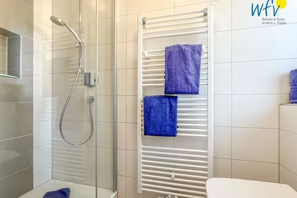 Badezimmer Apartmenthaus Roberta Ferienwohnung Seehund