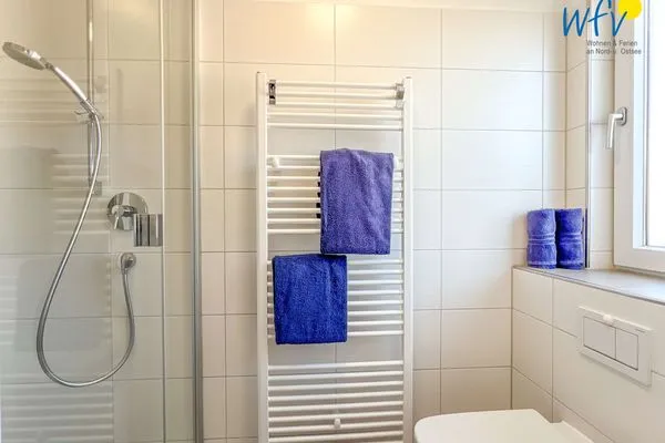 Badezimmer Apartmenthaus Roberta Ferienwohnung Seehund