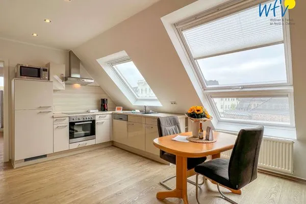 Küche / Küchenzeile Apartmenthaus Roberta Ferienwohnung Meerblick