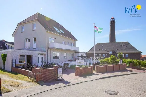 Hauptansicht Apartmenthaus Roberta Ferienwohnung Seehund