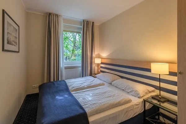 Ferienwohnung Grasnelke in Zingst Schlafzimmer  Grasnelke