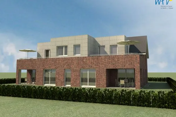 Hauptansicht Haus Damenpfad 4 Ferienwohnung Leuchtturm Suite