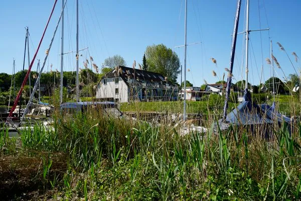 Hauptansicht  Moderne Ferienwohnung N°9 Stexwig mit Panorama Schleiblick