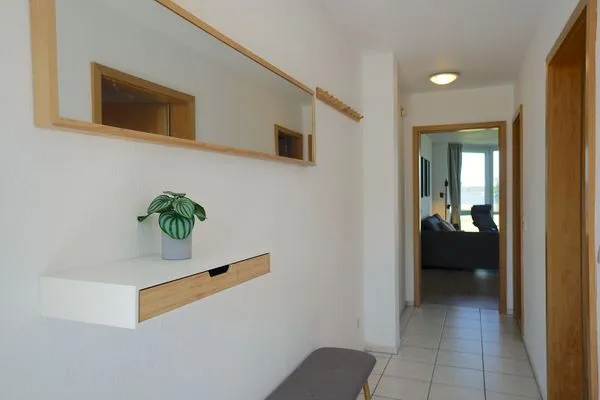 Fassade / Eingang  Moderne Ferienwohnung N°9 Stexwig mit Panorama Schleiblick