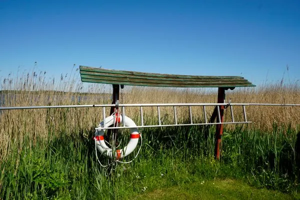 Landschaft  Moderne Ferienwohnung N°9 Stexwig mit Panorama Schleiblick