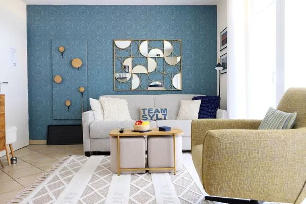 Wohnzimmer  Dünengrund 3, Whg. 5, liebeUNDträume