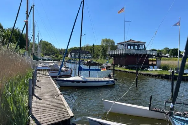 Landschaft  Moderne Ferienwohnung N°9 Stexwig mit Panorama Schleiblick