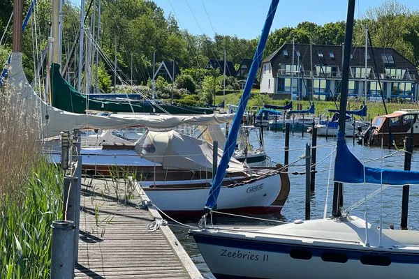 Landschaft  Moderne Ferienwohnung N°9 Stexwig mit Panorama Schleiblick
