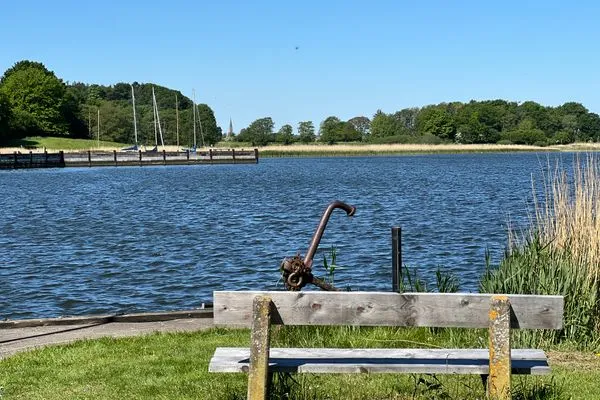 Landschaft  Moderne Ferienwohnung N°9 Stexwig mit Panorama Schleiblick