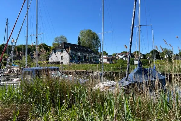 Hauptansicht  Moderne Ferienwohnung N°9 Stexwig mit Panorama Schleiblick
