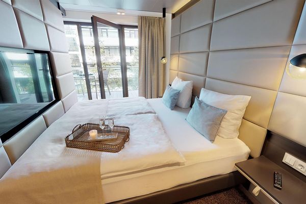 Luxuriöse Ferienwohnung mit Balkon in strandnaher Lage