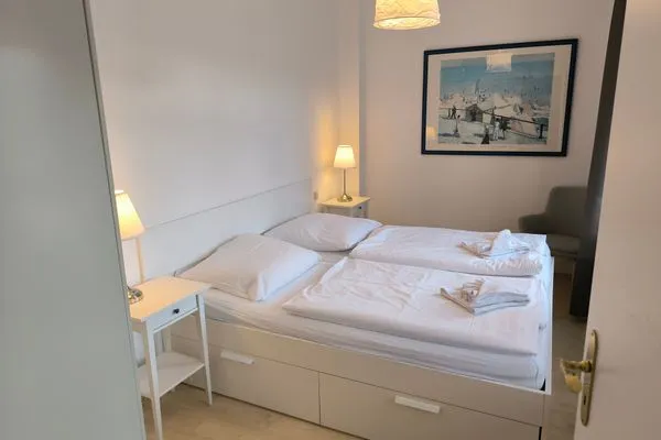 Schlafzimmer  Kurhaus Nordstrand 37