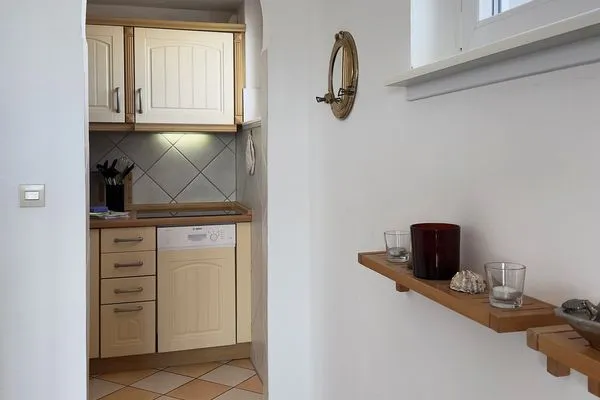 Küche / Küchenzeile Haus Nordenlicht Ferienwohnung Kiek-ut