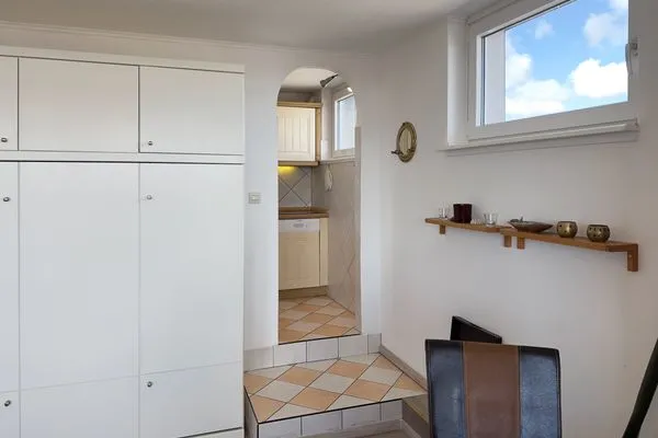 Wohnzimmer Haus Nordenlicht Ferienwohnung Kiek-ut