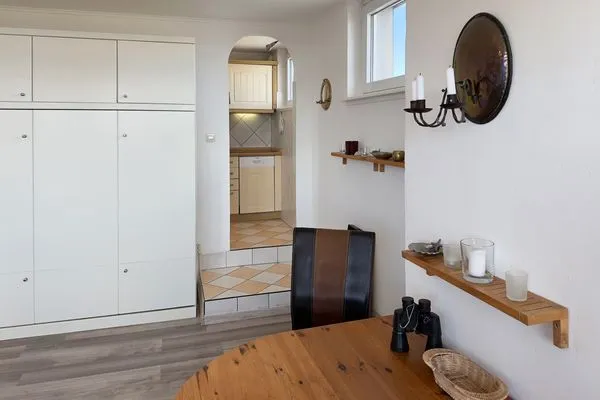 Wohnzimmer Haus Nordenlicht Ferienwohnung Kiek-ut