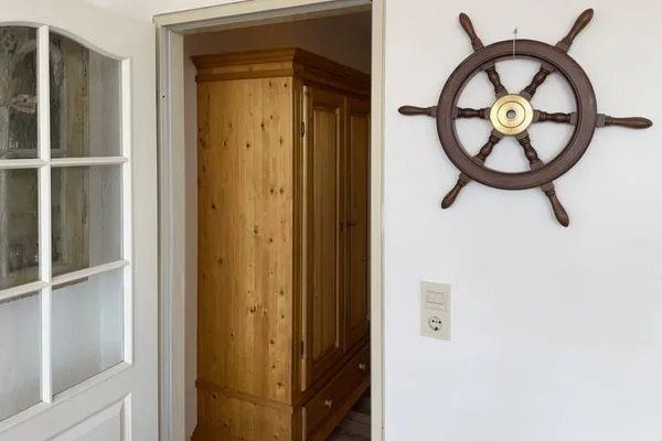 Wohnzimmer Haus Nordenlicht Ferienwohnung Kiek-ut