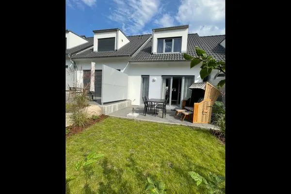 Balkon  Bernsteinquartier, Ferienhaus 06b "Lachmöwe"