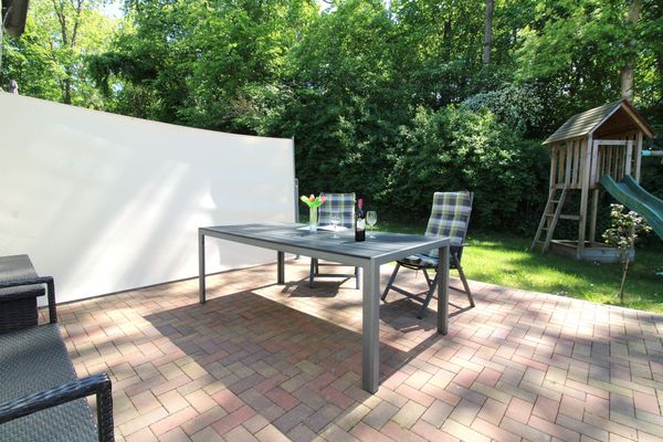  Ferienhaus Küstenidyll Horst Bastorf - Terrasse