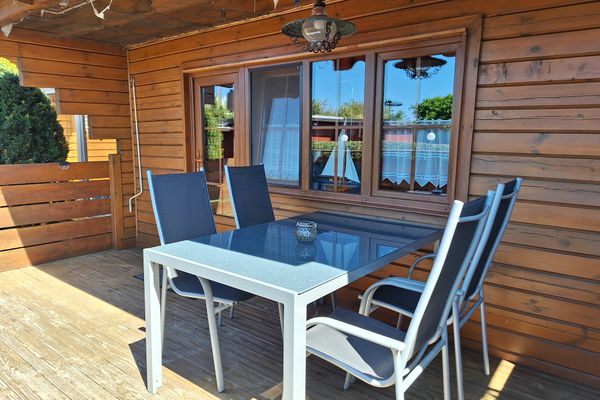  Blockhaus Fjord  - Terrasse
