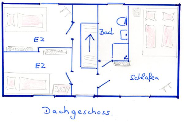  Haus Sonnenblume Halbinsel Eiderstedter - Grundriss