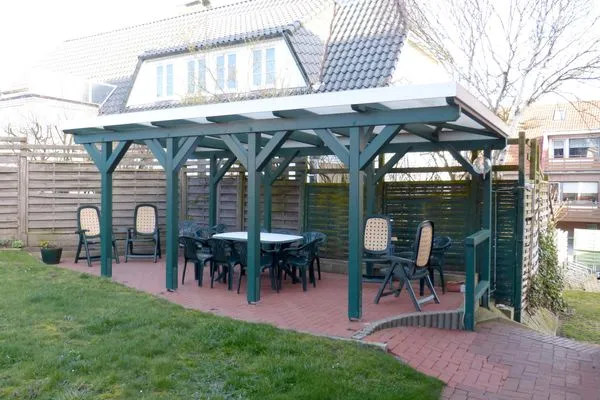 Gemeinschaftsterrasse Haus Therese in Wittdün auf Amrum Haus *Therese* Ferienwohnung *Therese 8*