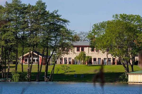 Ferienwohnung Rohrdommel Blick auf die Scheune  Rohrdommel