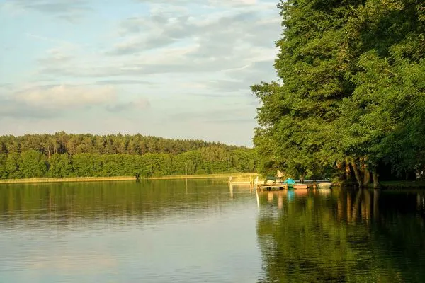 Ferienwohnung Rohrdommel Blick über den Loppiner See  Rohrdommel