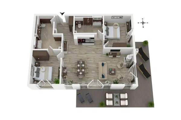 Ferienwohnung Strandidylle Ostseebad Wustrow Grundriss  Strandidylle