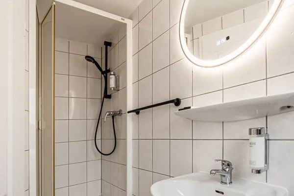 Badezimmer  Hotel Seepferdchen | Zimmer 1 | Eckernförde