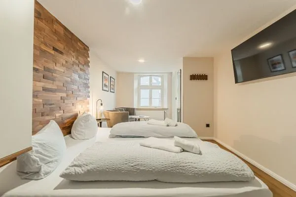 Schlafzimmer  Hotel Seepferdchen | Zimmer 2 | Eckernförde