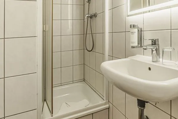 Badezimmer  Hotel Seepferdchen | Zimmer 3 | Eckernförde