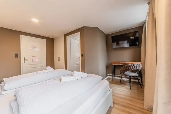 Schlafzimmer  Hotel Seepferdchen | Zimmer 4 | Eckernförde