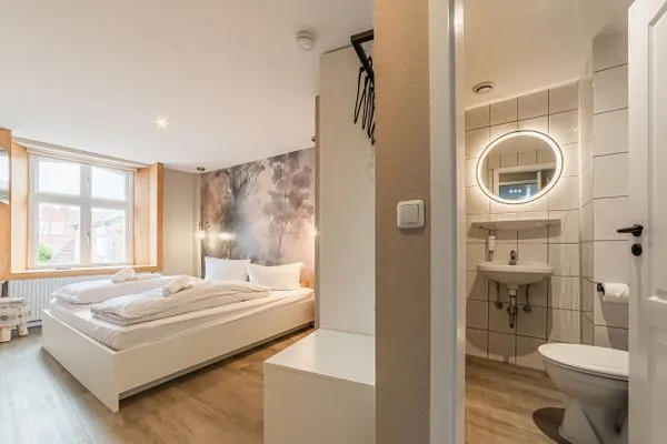 Schlafzimmer  Hotel Seepferdchen | Zimmer 5 | Eckernförde