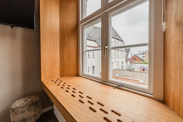 Schlafzimmer  Hotel Seepferdchen | Zimmer 5 | Eckernförde