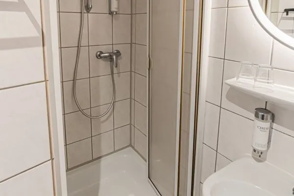 Badezimmer  Hotel Seepferdchen | Zimmer 5 | Eckernförde