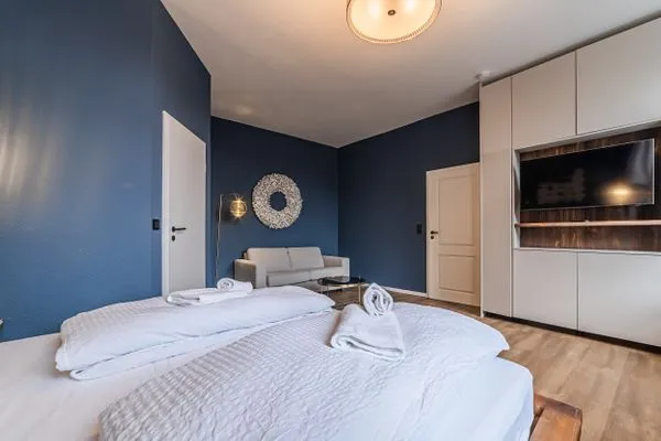 Schlafzimmer  Hotel Seepferdchen | Zimmer 7 | Eckernförde