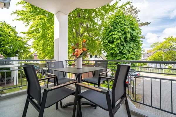 Balkon Parkresidenz am Hafen Wohnung HF 23 - "Viento"