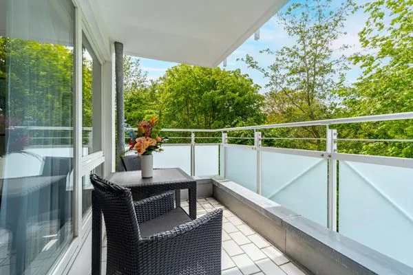 Balkon  Villa Kurpark - Wohnung 512