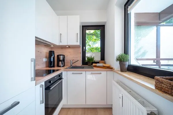 Küche / Küchenzeile  Sonnendeck - mit zwei Balkonen und Meerblick