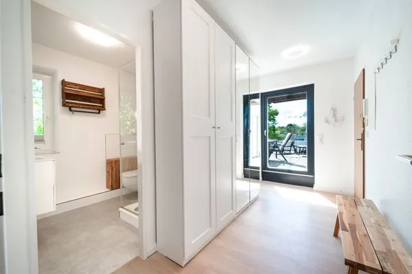   Sonnendeck - mit zwei Balkonen und Meerblick