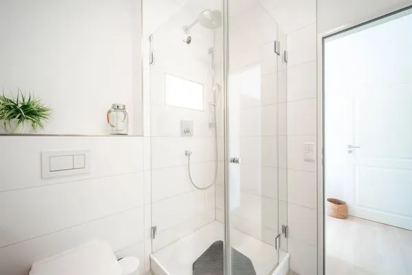 Badezimmer  Sonnendeck - mit zwei Balkonen und Meerblick